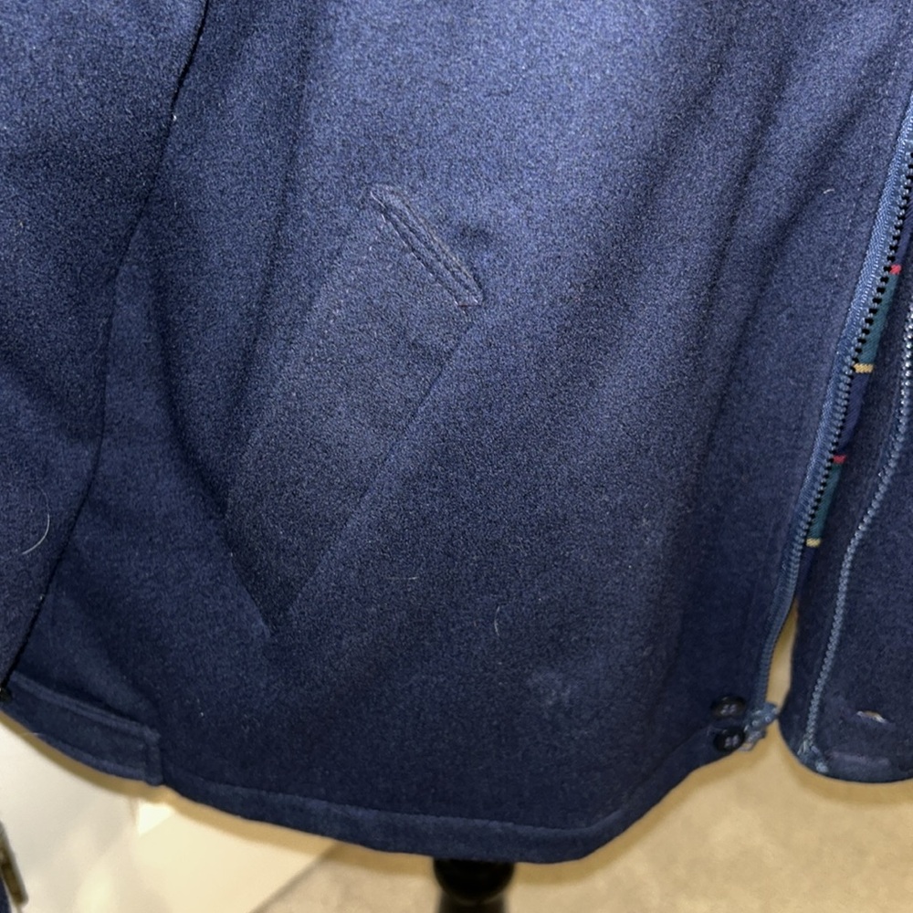 Pendleton Navy Wool Jacket - Picture 2 of 6